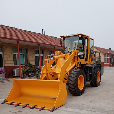 Qualität 2500kg Mini Front End Loader Industrial Hydraulic steuert 2050mm Spurweite usine